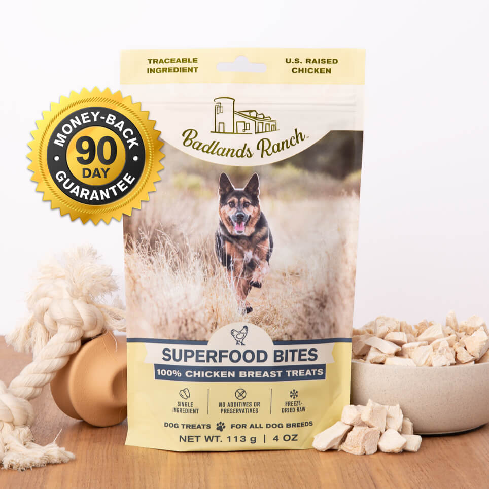 Badlands Ranch Freeze Dried Raw Superfood Bites 100 Chicken