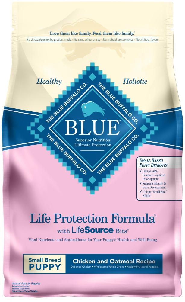 Blue Buffalo Life Protection Natural Chicken Oatmeal Recipe Small Breed Puppy Dry Dog Food Oley PA Oley Valley Feed