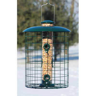 Woodlink Caged Squirrel Resistant Tube Bird Feeder (1 Count)