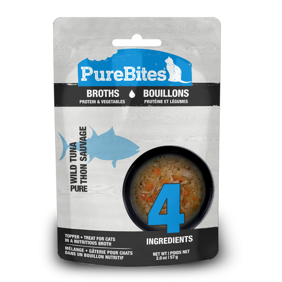 PureBites Tuna & Vegetables Broth for Cats