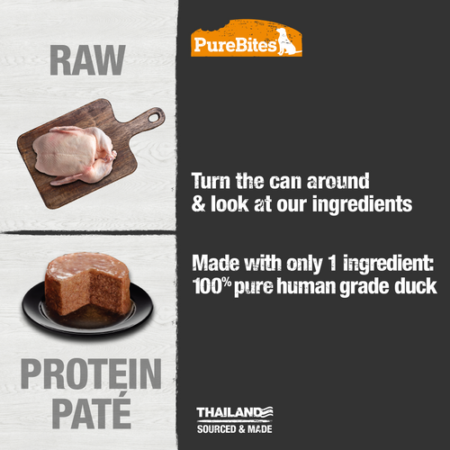 PureBites Duck Paté for Dogs