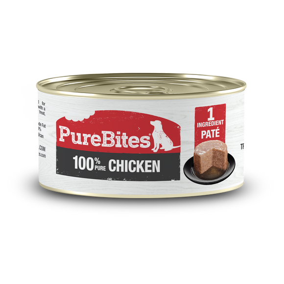 PureBites Chicken Paté for Dogs