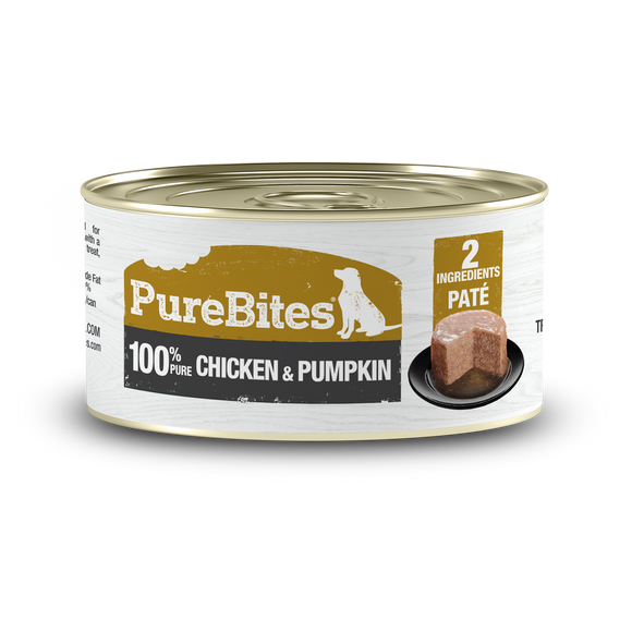 PureBites Chicken & Pumpkin Paté for Dogs