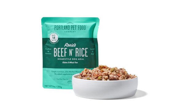 Portland Pet Food Company Rosie's Beef N' Rice (9 oz)