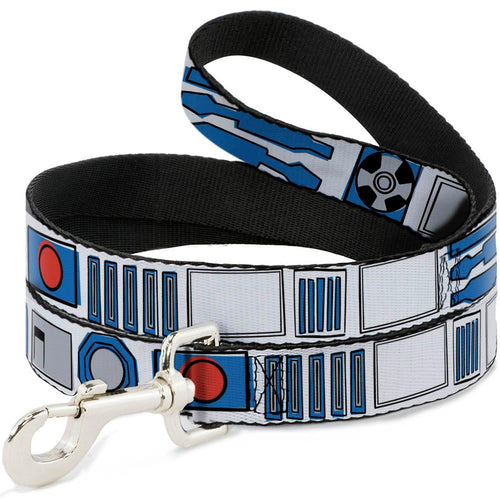 Buckle Down Dog Leash R2-D2 Multi