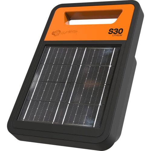 Gallagher S30 Lithium Solar Fence Energizer (20 Miles 60 Acres)