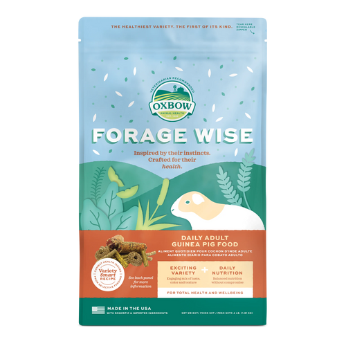 Oxbow Animal Health Forage Wise Adult Guinea Pig Food