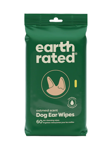 Earth Rated Dog Ear Wipes (60 Count)