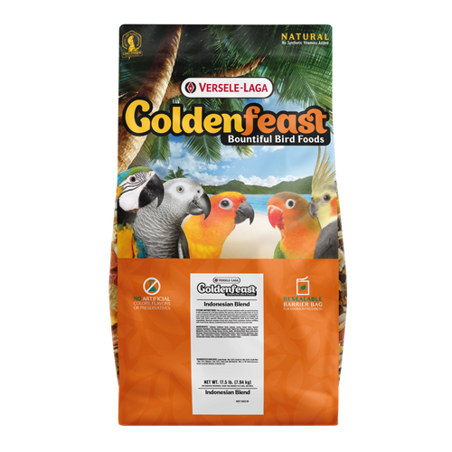 Goldenfeast Indonesian Blend for Parrot & Macaw