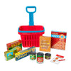 Melissa & Doug Fill & Roll Grocery Basket Play Set