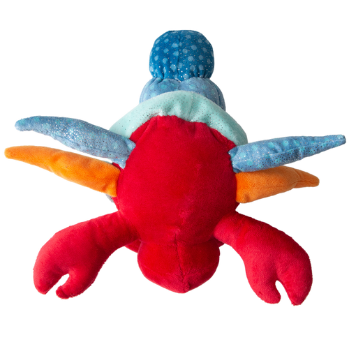 Snugarooz Hermie The Crab Dog Toy