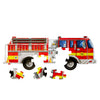 Melissa & Doug Giant Fire Truck Floor Puzzle - 24 Pieces (Puzzle Toy)