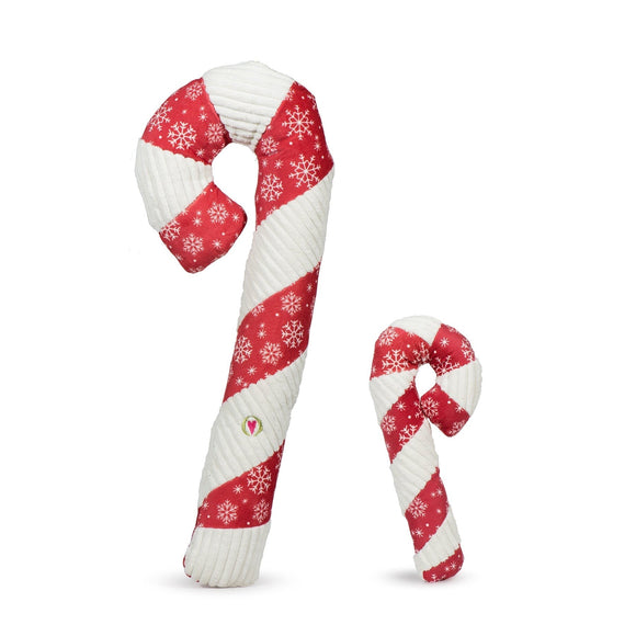 HuggleHounds Jingle all the Way Candy Cane (Super-Size)