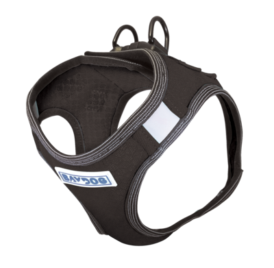 Bay Dog Liberty Harness Black (Large)