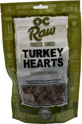 Freeze dried turkey hearts for dogs best sale