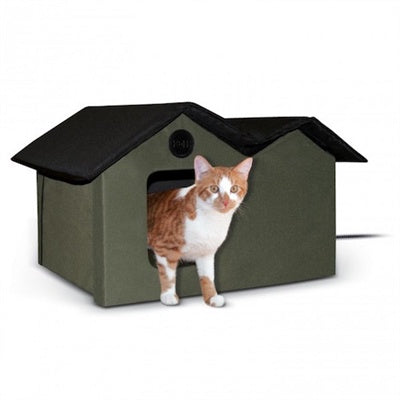 Outside heated cat house hotsell