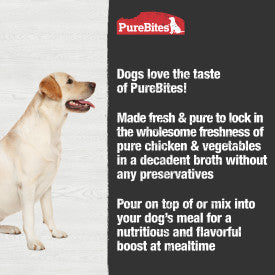 PureBites Chicken & Vegetables Broth for Dogs