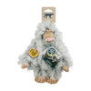 Tall Tails Mini Yeti With Squaker Dog Toy