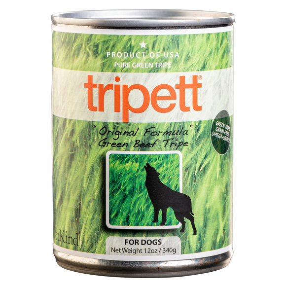 PetKind Green Beef Tripett Wet Dog Food (12-oz case of 12)