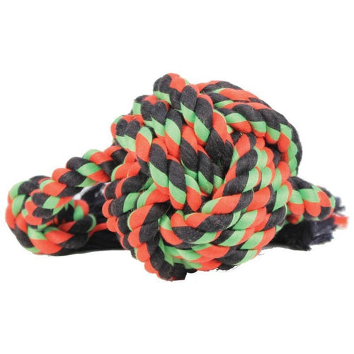 MAMMOTH FLOSSY CHEW MONKEY FIST BALL W/ROPE ENDS