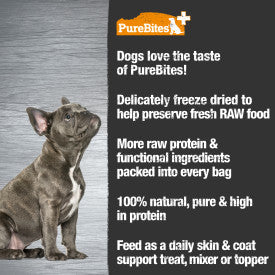PureBites+ Skin & Coat Dog Treats (3 oz)