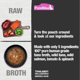 PureBites Tuna & Salmon Broth for Dogs