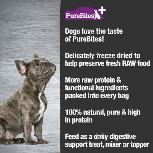 PureBites+ Gut & Digestion Dog Treats (3 oz)