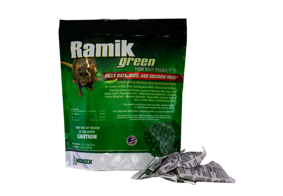 Neogen Ramik® Green Mini Bait Packs 4.2 Pounds