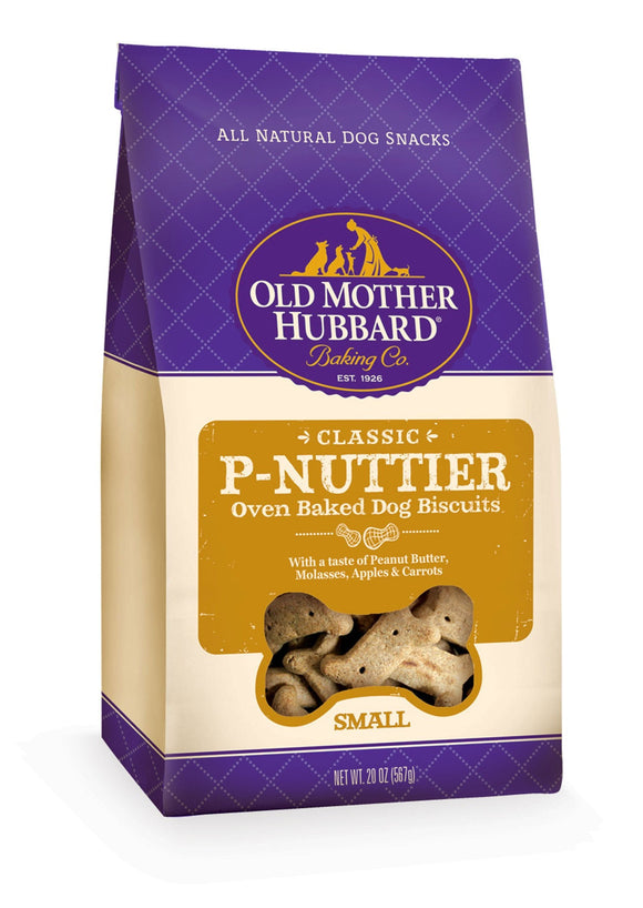 Old Mother Hubbard Crunchy Classic Natural P-Nuttier Small Biscuits Dog Treats