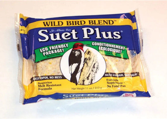 Wildlife Sciences Wild Bird Plus Suet Cake - 11 Oz.