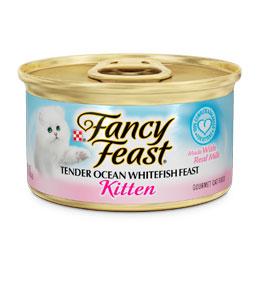 Fancy Feast Kitten Tender Ocean Whitefish Canned Cat Food