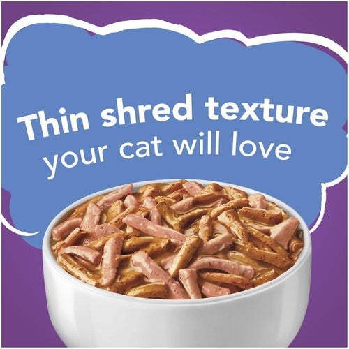 Friskies Savory Shreds with Turkey and Giblets Canned Cat Food