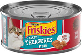 Friskies Tasty Treasures Pate Beef & Liver Dinner Canned Cat Food