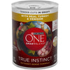 Purina ONE SmartBlend True Instinct Grain Free Turkey & Venison Tender Cuts in Gravy Canned Dog Food