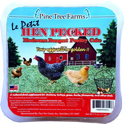 Pine Tree Farms Le Petit Hen Pecked Mealworm Banquet Poultry Cake