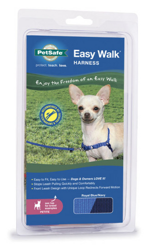 PetSafe Easy Walk Royal Blue & Navy Dog Harness