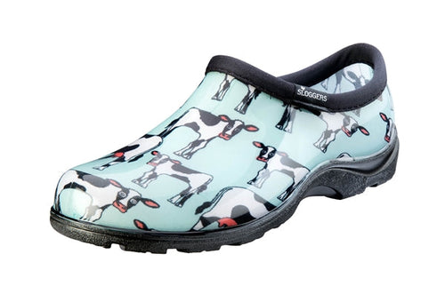 Sloggers Women’s Waterproof Comfort Shoes Mint Cowbella Design