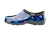 Sloggers Women’s Waterproof Comfort Shoes Grungy Paw Blue (Size 8)