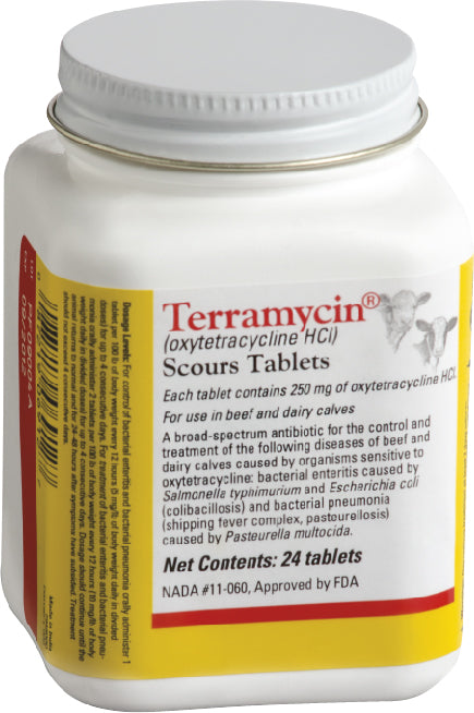 Zoetis TERRAMYCIN® Scours Tablets