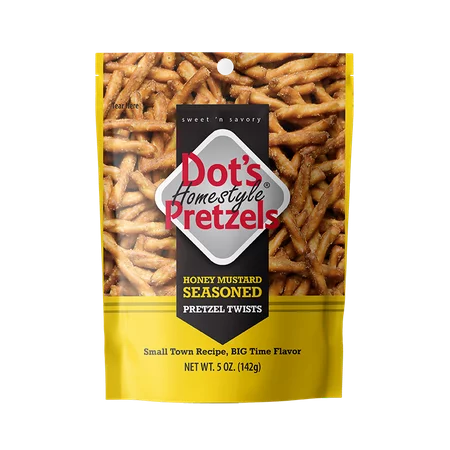 Dot's Homestyle Pretzels Honey Mustard Seasoned Pretzel Twists 5 oz