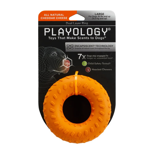 Playology Dual Layer Ring Beef Scent