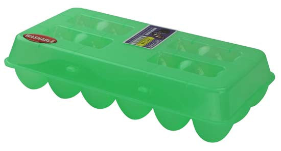 Tuff Stuff Products ETS12 Green Plastic Egg Carton (Green)