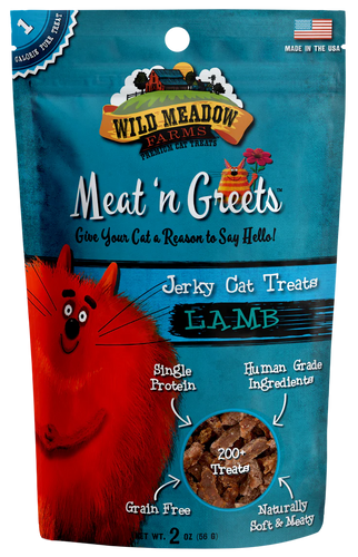 Wild Meadow Meat 'N Greets Lamb Cat Treats