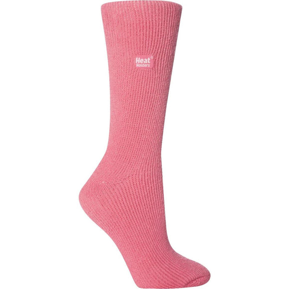 Heat Holders Women's 5 to 9 Pink Thermal Sock