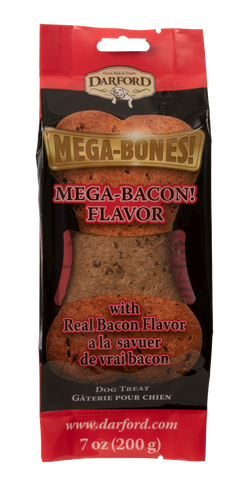 Darford Oven Baked Treats Mega-Bacon! Flavor 7oz