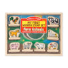 Melissa & Doug My First Wooden Stamp Set - Farm Animals