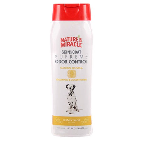 Nature's Miracle Skin & Coat Supreme Odor Control - Oatmeal Shampoo & Conditioner