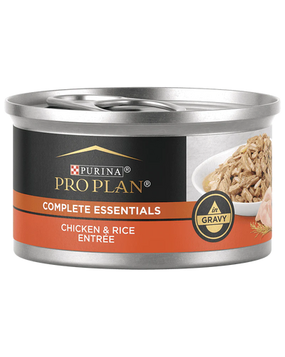 Purina Pro Plan Complete Essentials Chicken & Rice Entrée in Gravy Wet Cat Food