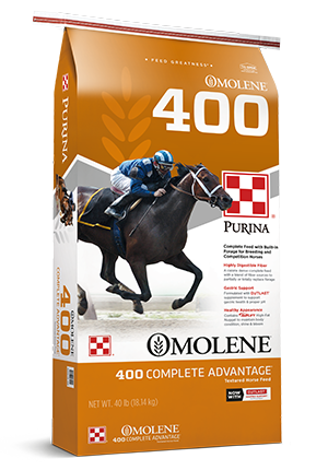 Purina® Omolene® #400 Complete Advantage Horse Feed