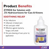 ZYMOX® Enzymatic Ear Solution with 0.5% Hydrocortisone for Cats and Kittens